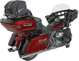 Capacity Metric 40 Liter Closure Zipper Color/Finish Black Depth Imperial 13-1/2" Expandable Imperial Expands To 13" H Height Imperial 10" Mounting Style Straps Product Name Tank Bag Riding Style Adventure Touring / Dual-Sport,Street Units Each Width Imperial 14"