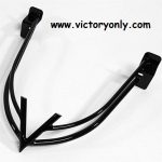 Rear Bumper Victory "V" Chrome, Black