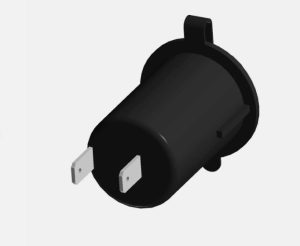 Victory Pod Mount Receptacle, 12 Volt, Genuine OEM Part 4012393