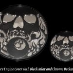 Engine Cover, Skull and 8Ball