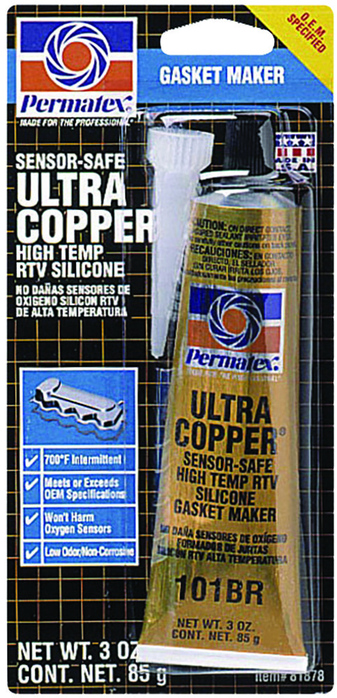 Permatex Ultra Copper Maximum Temperature RTV Silicone Gasket Maker -  Sportbike Track Gear