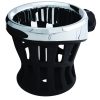 Drink Holder with Perch Mount in Chrome or Black - Image 3