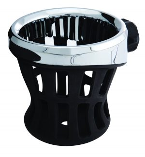 Drink Holders With 7/8" & 1" or 1-1/4" Clamp in Chrome Or Black - Image 3
