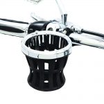 Drink Holders With 7/8" & 1" or 1-1/4" Clamp in Chrome Or Black