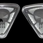 Lighted Wedge Cover, Skull no Bones