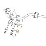 5412581 Handlebar Riser Bushing by Polaris