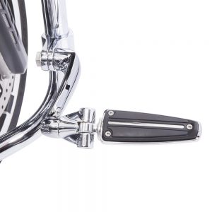 Hingeless Clamps With Clevis & Peg Mount & Extension Arm in Chrome or Black - Image 2