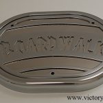 Victory Boardwalk Engine Cover Chrome Boardwalk side cover