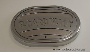 Victory Boardwalk Engine Cover Chrome Boardwalk side cover