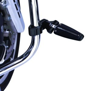 Hingeless Clamps With Clevis Chrome or Black with Adapter - Image 3