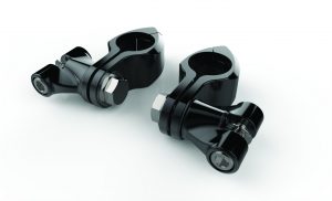 Hingeless Clamps With Clevis Chrome or Black with Adapter - Image 2