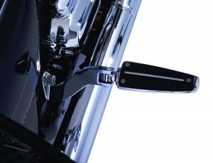Rail Footpegs in Chrome or Black