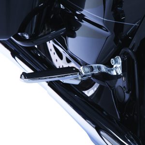 Rail Footpegs in Chrome or Black - Image 4