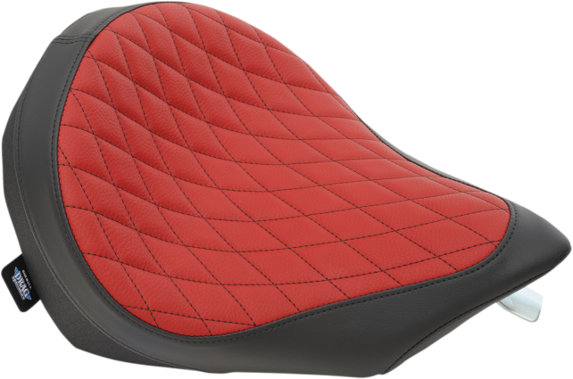 Features solar-reflective leather in the seating area and automotive-grade vinyl on the sides; patented process reduces surface temperature by as much as 25°F for a cooler seat, higher durability and longer life over conventional leather or vinyl Molded polyurethane foam for maximum comfort and styling 3/16​​​" ABS thermoformed seat base for a perfect fit, with a carpeted bottom and rubber bumpers to protect paint Lower position creates better rider position with improved styling Includes all mounting hardware Made in the U.S.A.