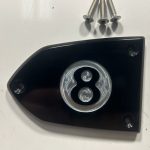 Fits 2008 & Up VICTORY MOTORCYCLES . These Reservoir covers are CNC machined from 6061-T-6 Billet Aluminum then mirror polished and triple chrome plated to a show chrome finish or Ceramic Coated. These custom brake and clutch covers install easy and include everything needed except for the Allen Wrench to install it. They are an accessory that makes your bike really stand out and will match our side covers and Freedom engine replacement engine covers.