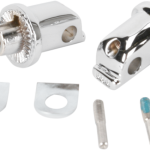 •Provide slip-free mounting of Küryakyn ISO®-Boards™ and other Küryakyn footpeg and foot control accessories that require splined peg mounts
