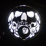 Lighted Engine Cover, Skull and 8Ball