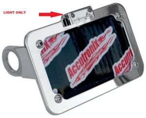 H-D STREET 750 SIDE MOUNT PLATE, VERTICAL or HORIZONTAL