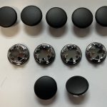 BLACK CAPS 3/8" SOCKET HEAD PLUG BOLT COVER