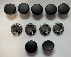 BLACK CAPS 3/8" SOCKET HEAD PLUG BOLT COVER