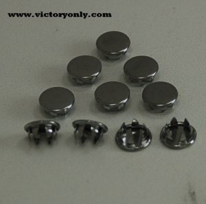 CHROME BOLT CAPS 716 12 SOCKET ALLEN HEad victory motorcycle 001