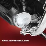 DRIVING LIGHT HIGHWAY BAR MOUNT VICTORY MOTORCYCLE NEW
