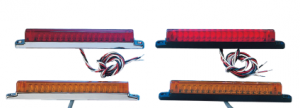 •LEDs are dual intensity, so they can be used as running/brake or running/turn signal