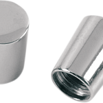 CHROME VALVE STEM CAPS