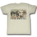 Evel Knievel Retro Mens Tee Shirt