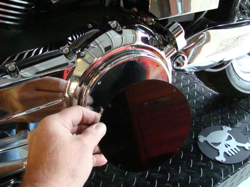 Victory Motorcycle Engine Cover Skull and Bones Victory Only Motorcycle