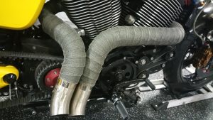 Wide Band series of clamps are the perfect choice if you are looking to enhance the look of our Exhaust wrap on your Motorcycle. These clamps are .75 inches wide to cover the end of the wrap and give a clean transition from wrap to pipe. Made entirely from 300 series stainless steel, they will stay new looking for years. Available in two of the most popular pipe sizes.