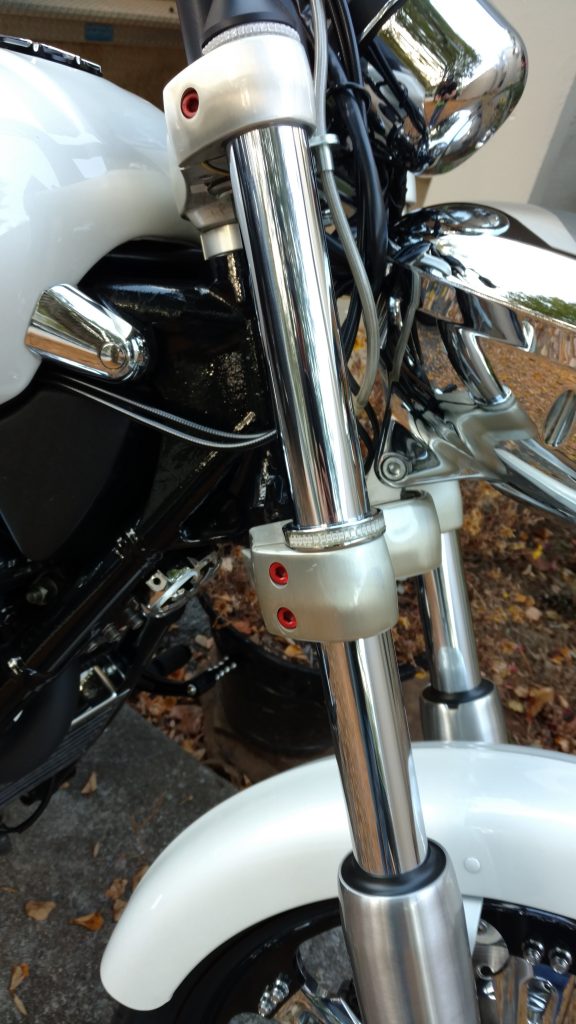 CANDY STEEL BOLTS VICTORY MOTORCYCLE TRIPLE TREE CLAMP BOLTS PINCH