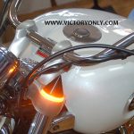 LED FORK CAP LIGHT VICTORY MOTORCYCLE CUSTOM NEW TURN SIGNAL LIHGTS VICTORY MOTORCYCLE CUSTOM PARTS