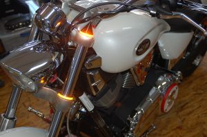LED FORK CAP LIGHT VICTORY MOTORCYCLE CUSTOM NEW 031