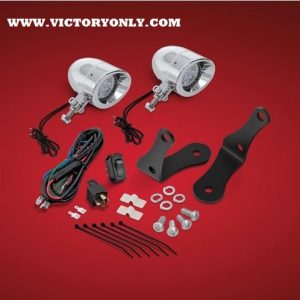FORGED BAR LED KIT, 2 3/8" Mini Light LED, For Victory Cross Bike Forged, Bars 2010-Newer