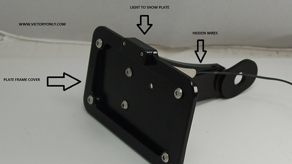 Motorcycle tag cover new arrivals