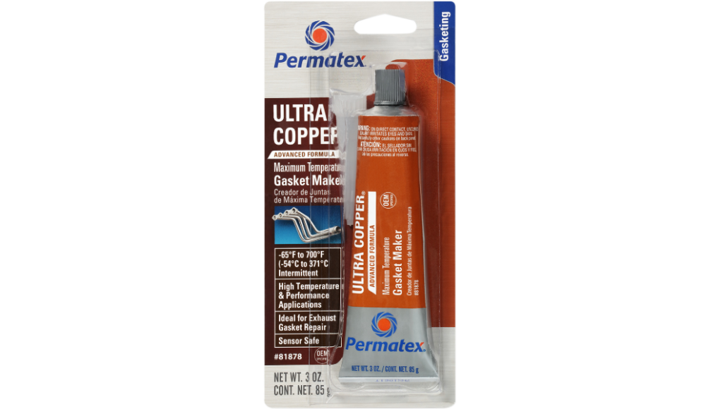 PERMATEX ULTRA COPPER SILICONE GASKET SEALANT 3OZ