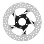 VICTORY MOTORCYCLE BRAKE ROTOR PLATINUM CUT / CHROME