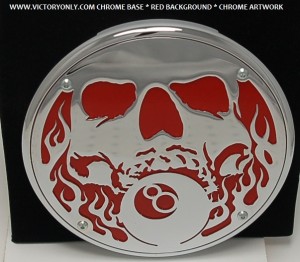 SKULLCHROME BASE RED BACKGROUND CHROME ART