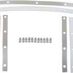 MEMPHIS SLIMS WINDSHIELD STRAPS BLACK OR STAINLESS