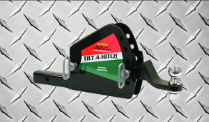 design allows you to convert your existing trailer into a tilting trailer. The tilting action allows you to safely and easily load and unload your