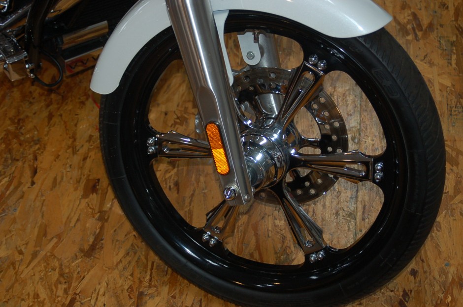 Axle Caps Front Dome Chrome Victory Boardwalk Victory Only Motorcycle