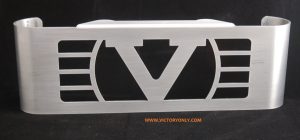 Oil Cooler Cover BULLET V DESIGN RAW Up to 2007 