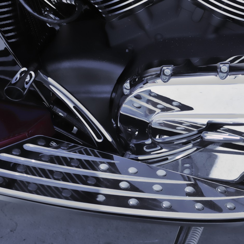 Victory Motorcycle Brake Peg Deep Cut Shift Brake Peg Black or Chrome