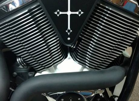WHITE CYLINDER BASE COVER VICTORY 1