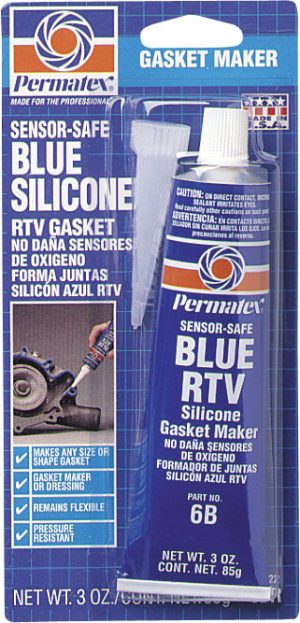 PERMATEX BLUE RTV SILICONE 3OZ