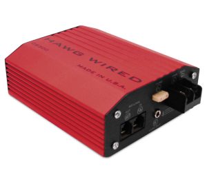 Hawg Wired provides the smallest, most powerful amplifier version yet - 4.5" x 4" x 1.7". The small form factor allows fitment of up to two in an