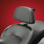 Victory Cross series with its own custom engineered driver backrest system. The generous 12 3/8’’ x 7’’ full support pad provides superior comfort and support. Its unique hinged design and adjustable tongue allow for 1’’ of vertical adjustment as well as 3’’ of horizontal positioning to help match your desired fitment. A convenient removable storage pouch snaps to the back face. A complete removable design for the Victory allows quick detachment of the backrest with the hidden mount. Designed to fit the Victory 2010 and newer Cross Country/Cross Roads/Cross Tour/Magnum and Hardball driver seats. Uses existing OEM backrest hole, so no cutting of seat is required. Made in the USA. Smart Mount Backrest for Victory Cross Bikes