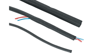 Made of tubular-shaped memory material, wires can be added or joined to an existing harness with no cutting or fishing required Adds protection and a finished, professional look Sold in 6' lengths Black