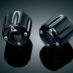 Grip End Weights Black or Chrome Kuryakyn